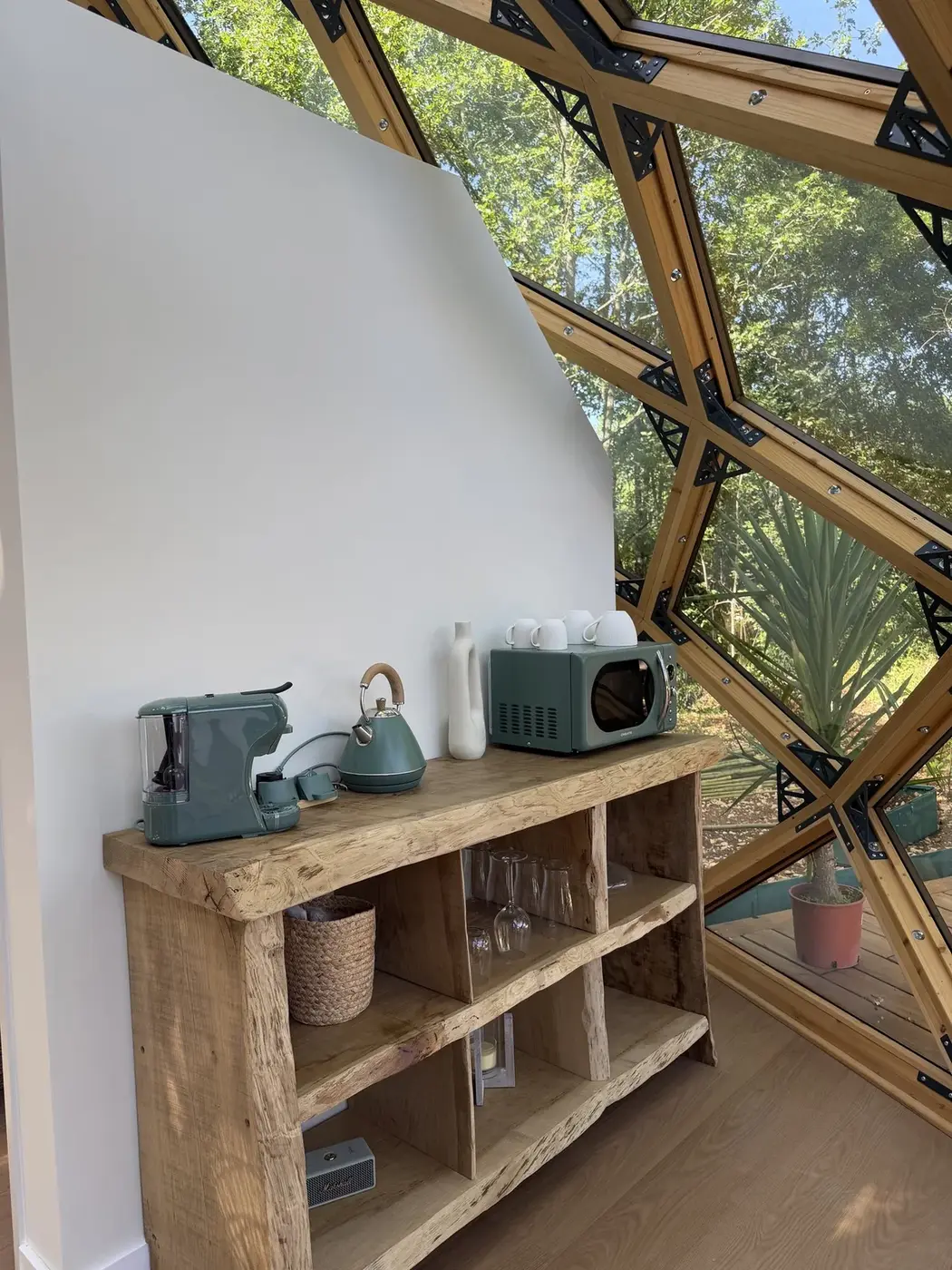 Le Zôme au Domaine de Janès, ambiance intérieure